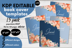 book cover template