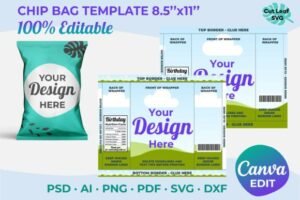 Bag Canva Template