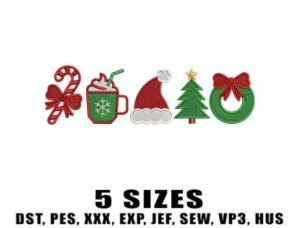 embroidery xmas