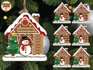 christmas ornaments snowman