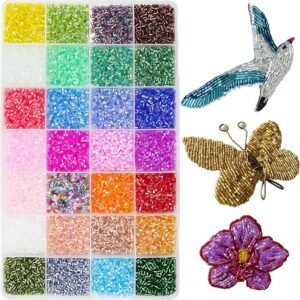 embroidery with beads