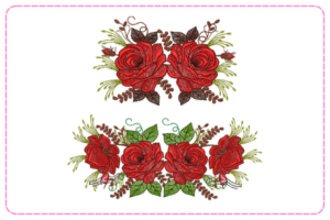 embroidery flowers