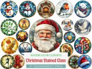 christmas stickers for windows 