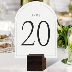 wedding table numbers 