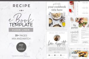 book cover template