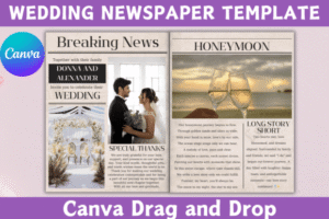 wedding newspaper