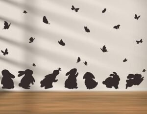 silhouette rabbit