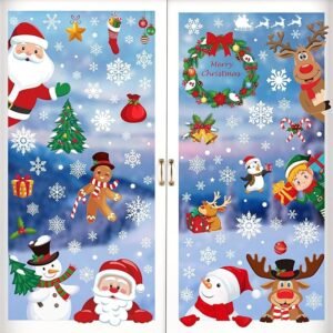 christmas stickers for windows 