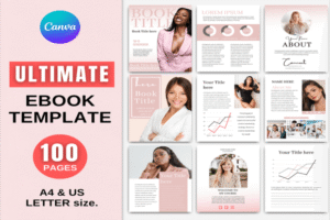 book cover template