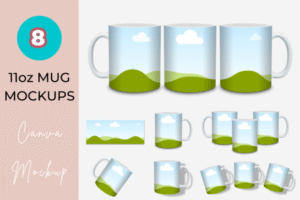 Mug Canva Template