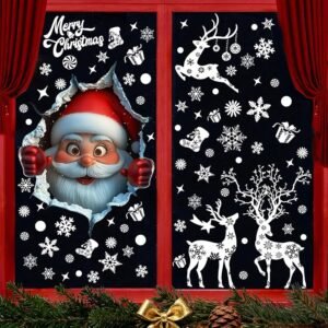 christmas stickers for windows 