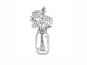 embroidery flowers
