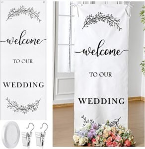 wedding welcome sign 