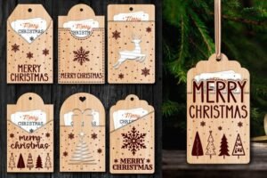 card holder wood