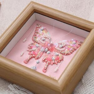 embroidery with beads