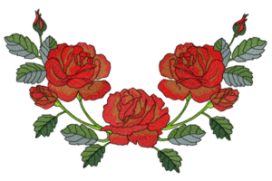 embroidery flowers