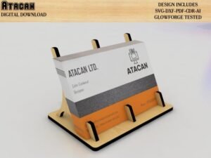 card holder for table