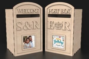 card holder wood
