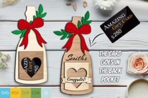 card holder wedding