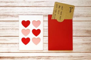 card holder wedding