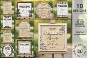 Wedding Laser Cut ideas