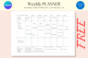 planner for study