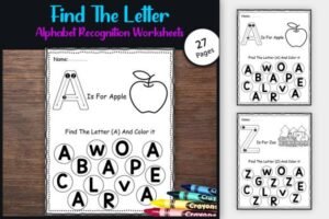 worksheets alphabet 