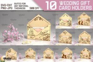 card holder wood