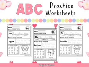 worksheets kindergarten 