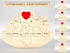 Family Puzzle Laser Cut