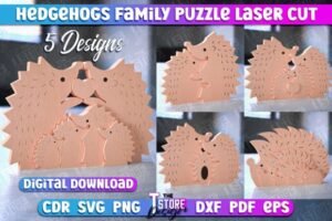 Family Puzzle Laser Cut
