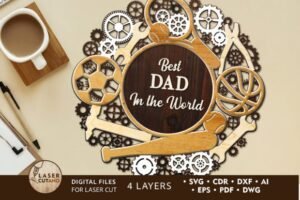 Father's Day Laser Cut