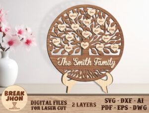 Mother's Day Laser Cut