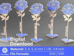 Mother's Day Laser Cut