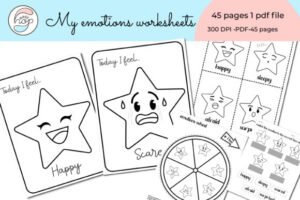 worksheets emotions 