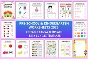 Worksheets for Preschool