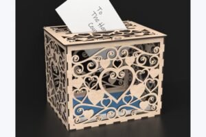 card holder wood