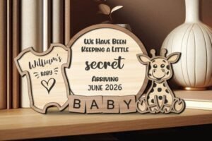 Baby Announcement Sign