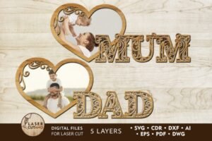 Father's Day Laser Cut