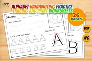 worksheets alphabet 