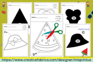 worksheets cut and paste