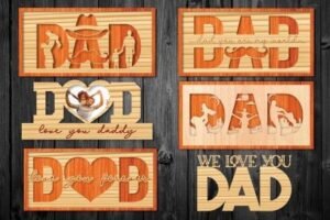 Father's Day Laser Cut