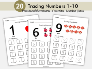 worksheets numbers 