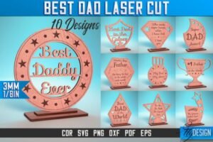 Father's Day Laser Cut
