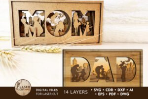 Father's Day Laser Cut