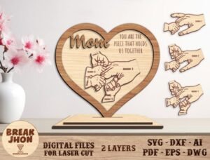 Mother's Day Laser Cut
