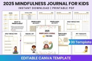 mindfulness worksheets for kids