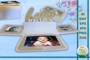 Baby Photo Frames Laser Cut
