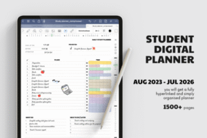 planner for study