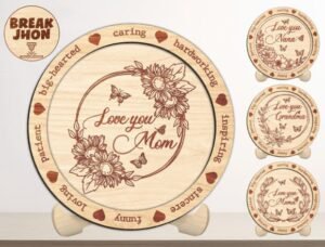 Mother's Day Laser Cut